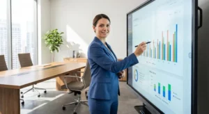 Métricas de tráfico y conversiones en Google Analytics.